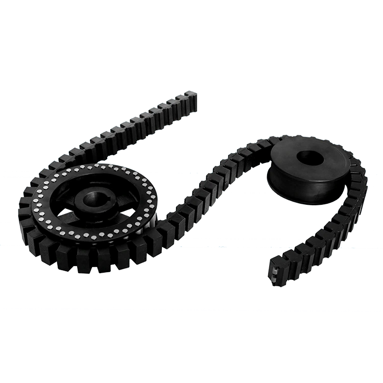 How Does Rubber Block Chain Work?