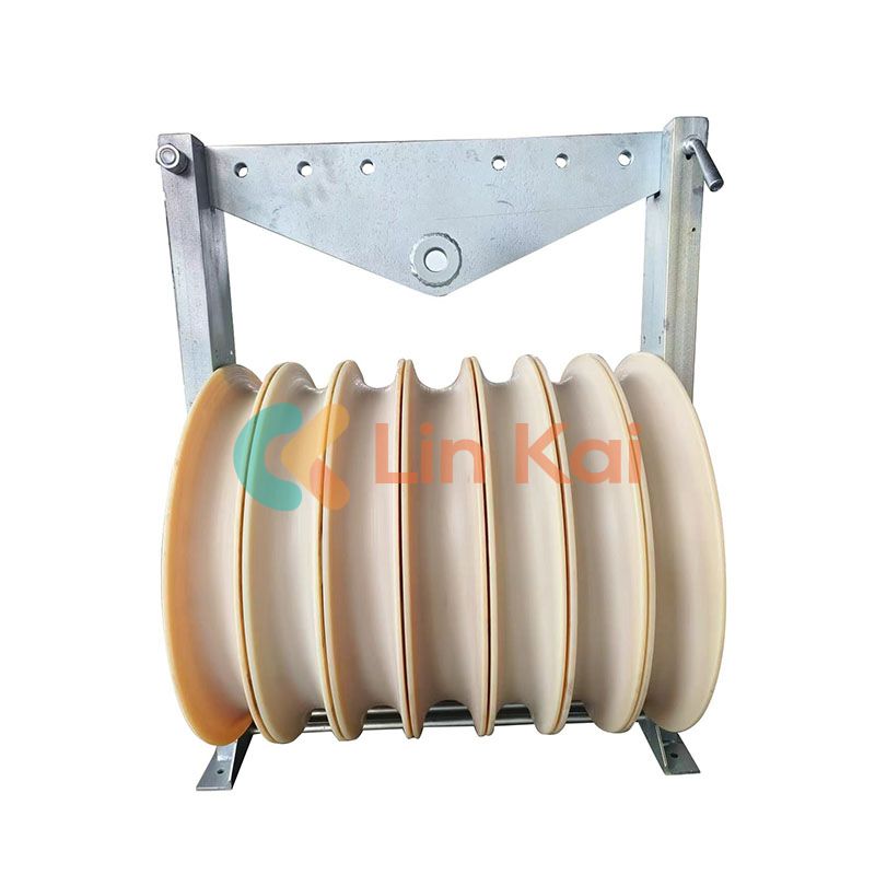 How Do Bundle Conductor Stringing Blocks Improve Overhead Line Construction Efficiency?