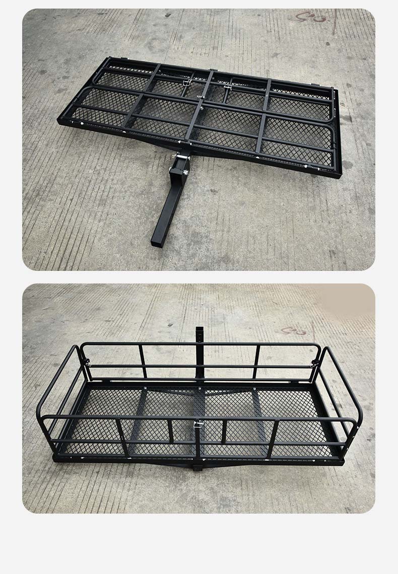 Which Top-Rated Hitch-Mounted Cargo Carrier Fits a Full-Size SUV Without Blocking the License Plate