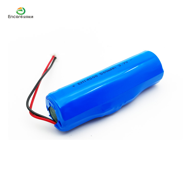  14500 800mAh LiPo battery 