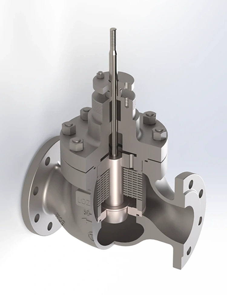 Maze Single Seat Control Valve