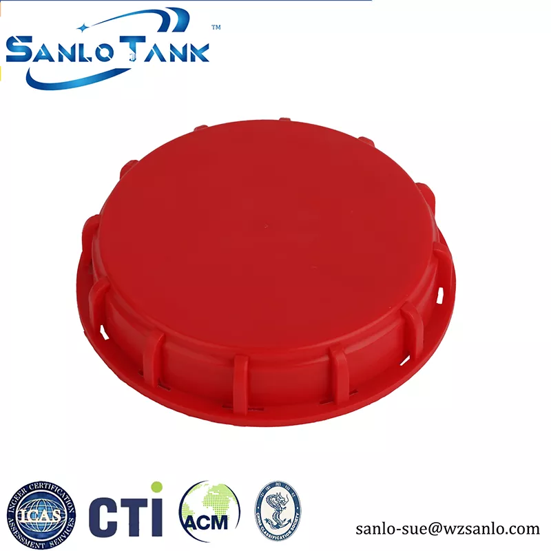 6 Inch Red Blind Cap