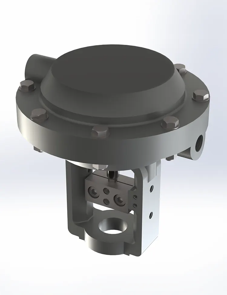 Pneumatic Micro-Flow Diaphragm Actuator
