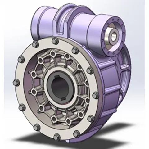 Fully Self-Locking Non Standard Gear Motor Reducer Worm Gearbox For Heavy equipment